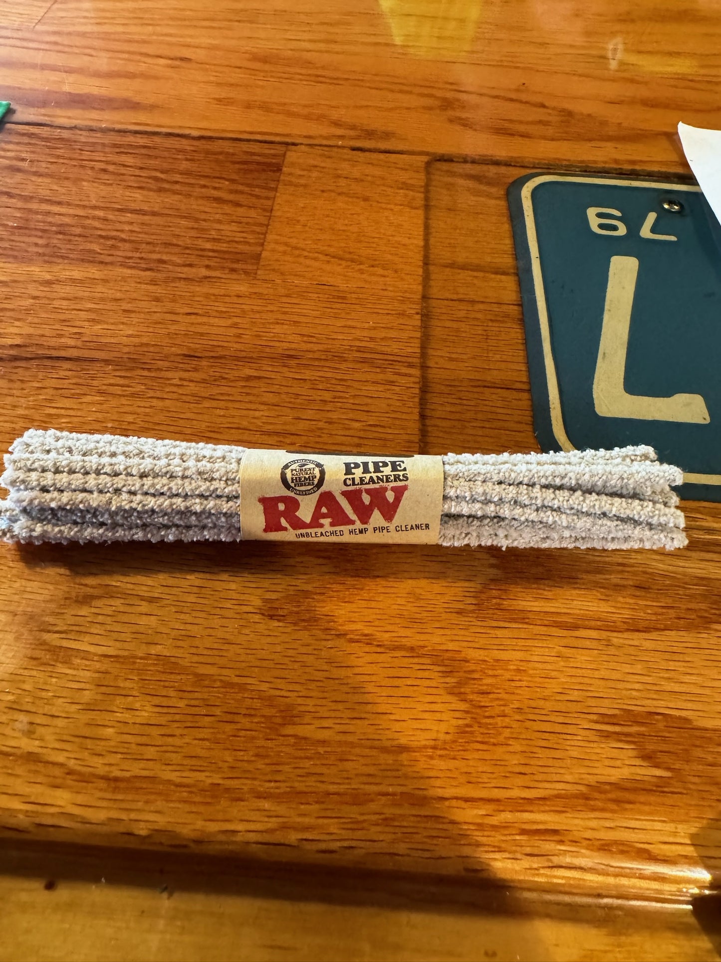 RAW Unbleached Hemp Pipe Cleaner