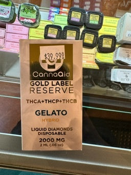 CannaAid Gold Label Reserve 2mL Disposables