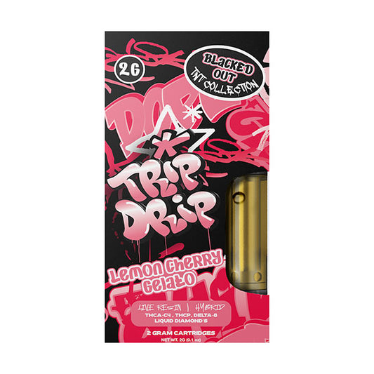 Trip Drip 2 g Vape Cartridge - Lemon Cherry Gelato