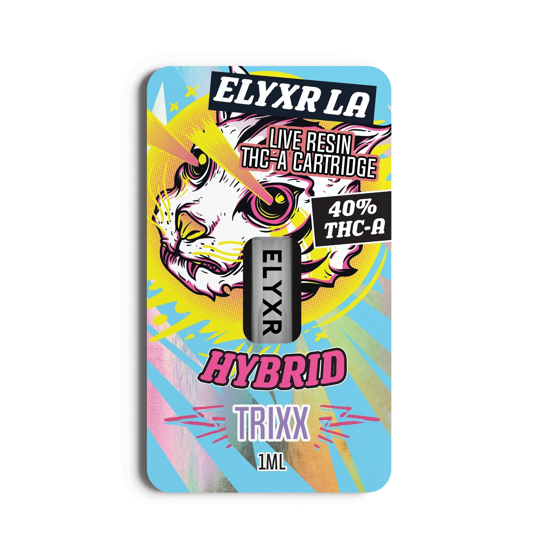 Elyxr LA Live Resin THC A Cartridge 1g Trixx